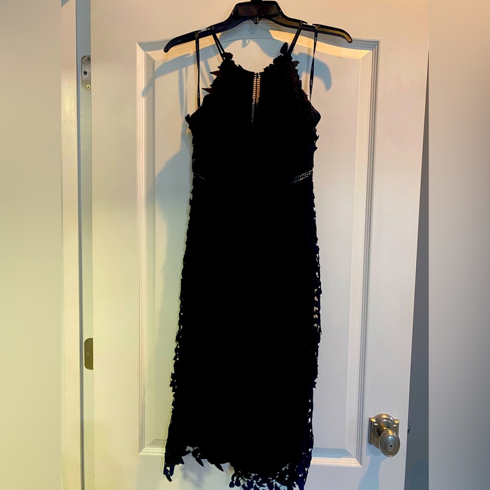 Gorgeous Bardot black dress